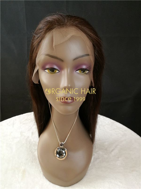 Wholesale cheap glueless brazilian lace front wigs #4  X18